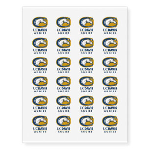 UC Davis Aggies Temporary Tattoos