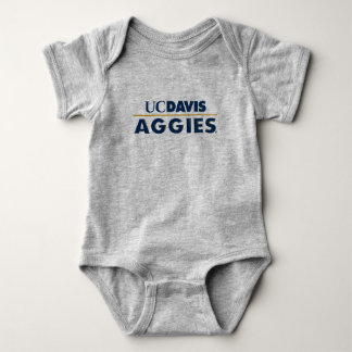 UC Davis Aggies Wordmark Baby Bodysuit