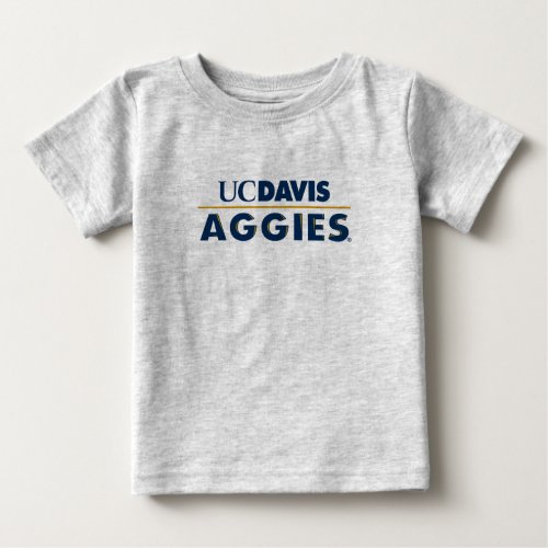 UC Davis Aggies Wordmark Baby T_Shirt