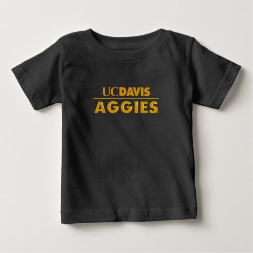 UC Davis Aggies Wordmark Baby T_Shirt