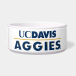 UC Davis Aggies Wordmark Bowl<br><div class="desc">Check out these UC Davis designs! Show off your Cal Aggie pride with these new University products. These make the perfect gifts for the UC Davis student, alumni, family, friend or fan in your life. All of these Zazzle products are customizable with your name, class year, or club. Go Ags!...</div>