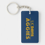 Uc Davis Aggies Wordmark Keychain at Zazzle