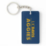 UC Davis Aggies Wordmark Keychain