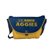 Uc Davis Aggies Wordmark Small Messenger Bag at Zazzle