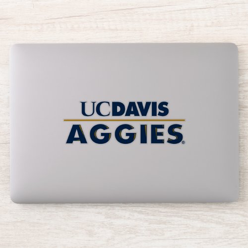 UC Davis Aggies Wordmark Sticker