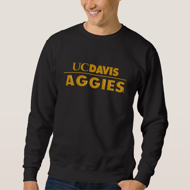 UC Davis Aggies Wordmark Sweatshirt (Front)