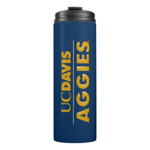 UC Davis Aggies Wordmark Thermal Tumbler