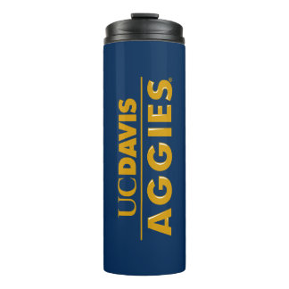 UC Davis Aggies Wordmark Thermal Tumbler