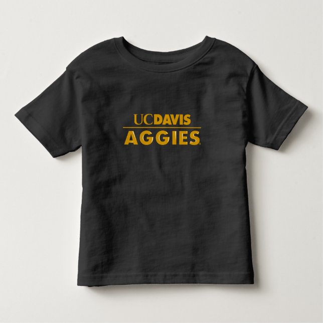 UC Davis Aggies Wordmark Toddler T-shirt (Front)