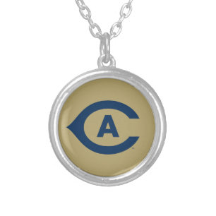 UC Davis C 2 Silver Plated Necklace