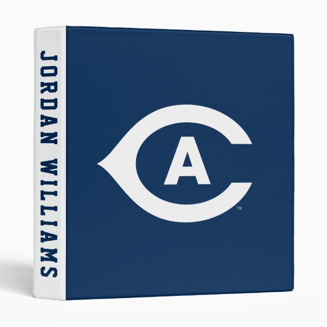 UC Davis C 3 Ring Binder (Front/Spine)
