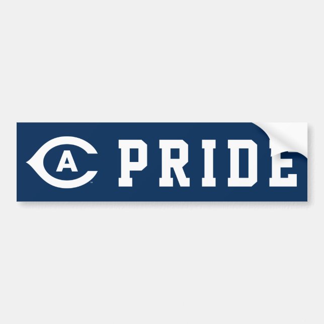 UC Davis C Bumper Sticker (Front)