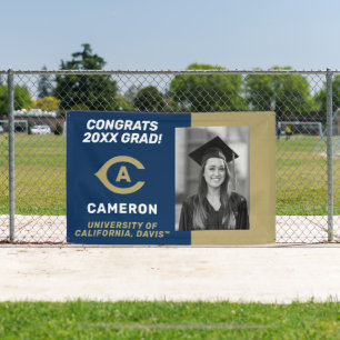 UC Davis C Congrats Grad Banner