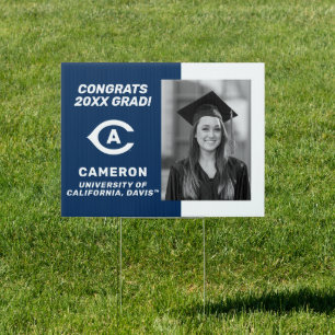 UC Davis C   Congrats Grad Sign