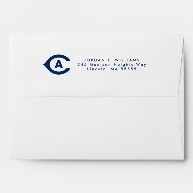 UC Davis C Envelope (Back (Top Flap))