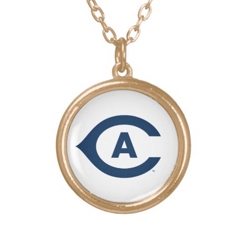 UC Davis C Gold Plated Necklace