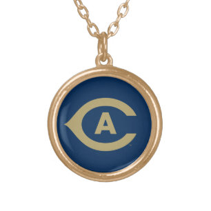 UC Davis C Gold Plated Necklace