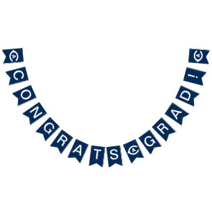 UC Davis C   Graduation Bunting Flags