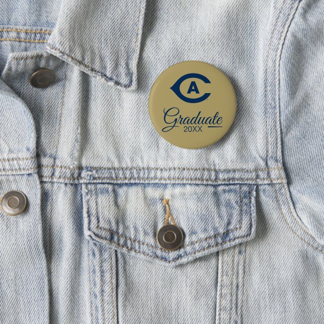 UC Davis C | Graduation Button (In Situ)