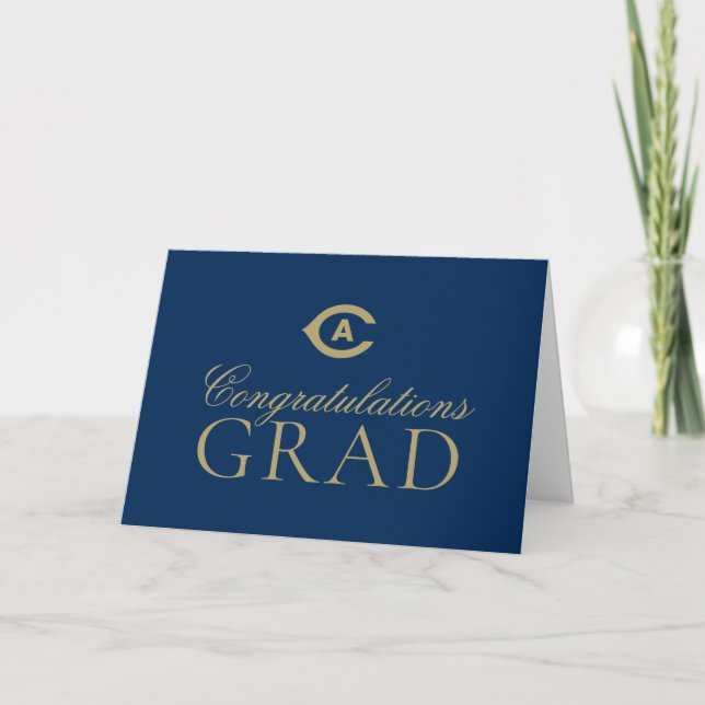 UC Davis C | Graduation Card (Front)