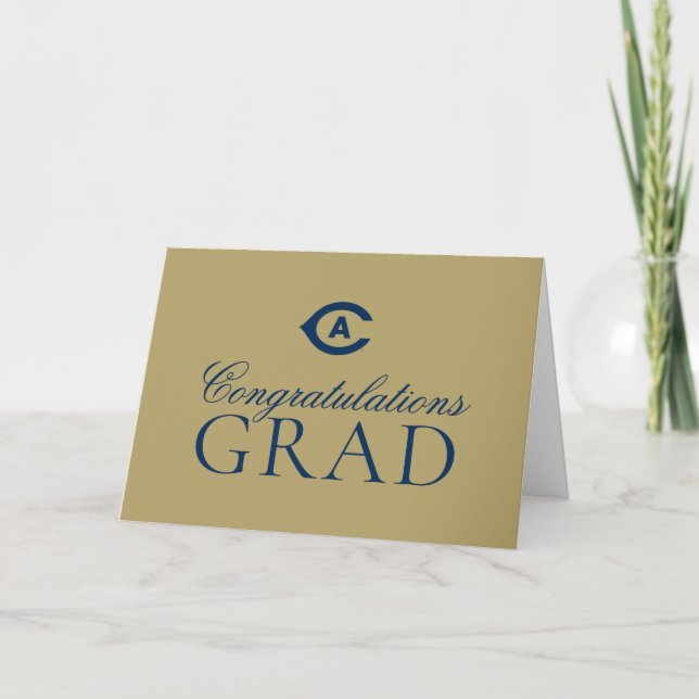 UC Davis C | Graduation Card (Front)