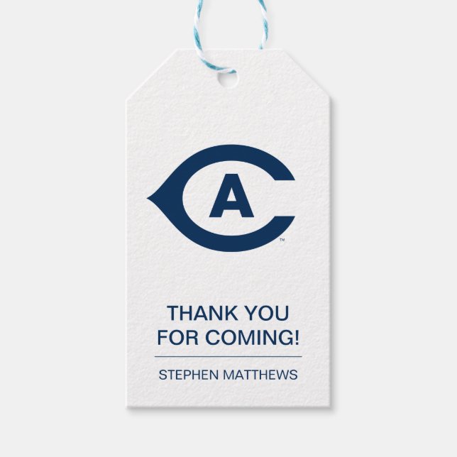 UC Davis C | Graduation Gift Tags (Front)