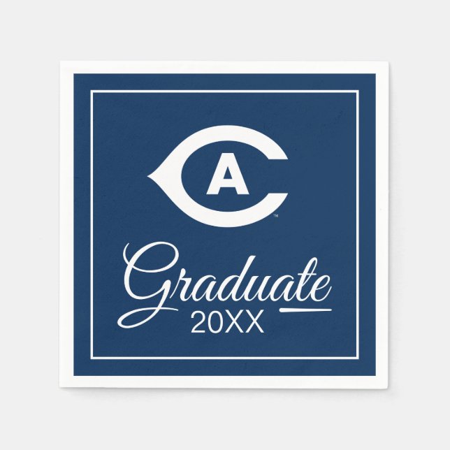 UC Davis C | Graduation Napkins (Front)