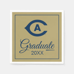 UC Davis C Graduation Napkins