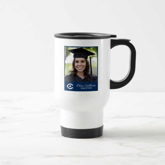 UC Davis C | Graduation Travel Mug (Right)