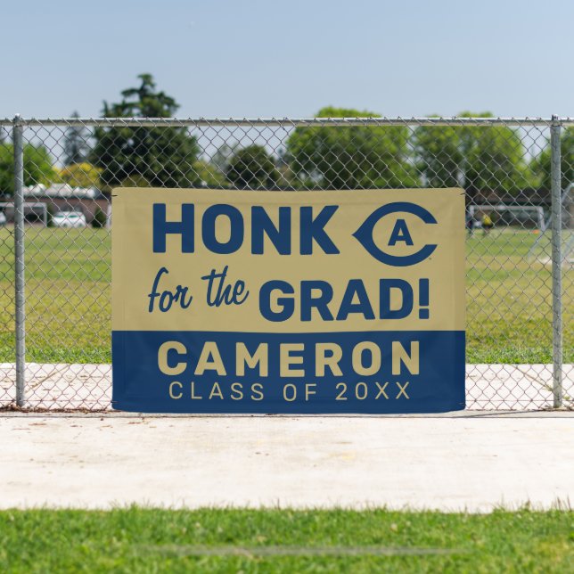 UC Davis C | Honk for the Grad Banner (Insitu)