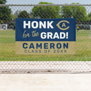 UC Davis C   Honk for the Grad Banner