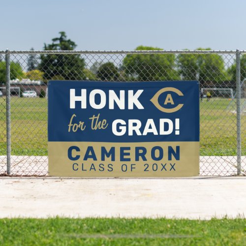 UC Davis C  Honk for the Grad Banner