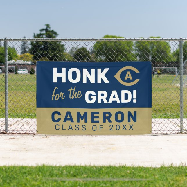 UC Davis C | Honk for the Grad Banner (Insitu)