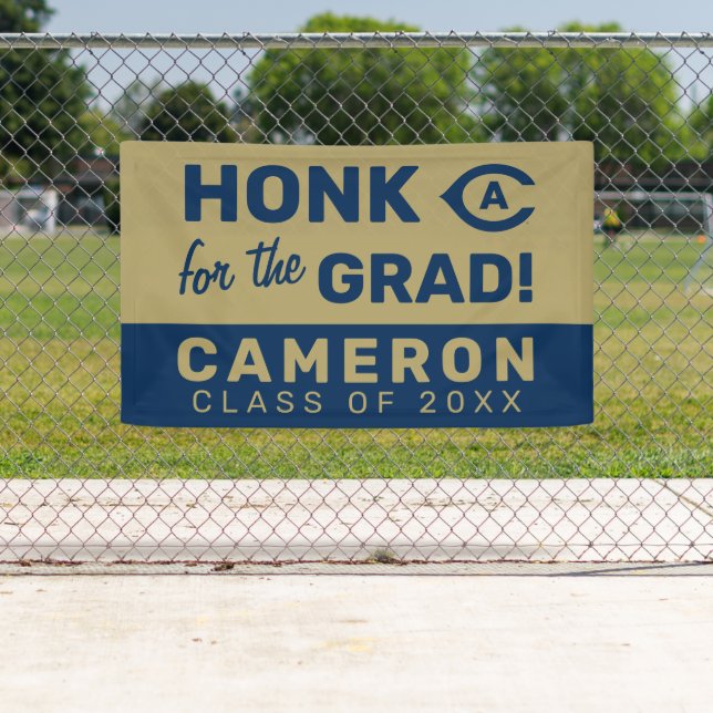 UC Davis C | Honk for the Grad Banner (Insitu)