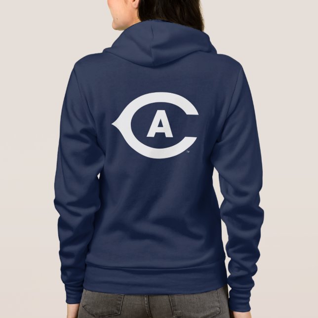 UC Davis C Hoodie (Back)