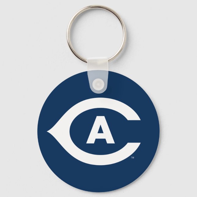 UC Davis C Keychain (Front)