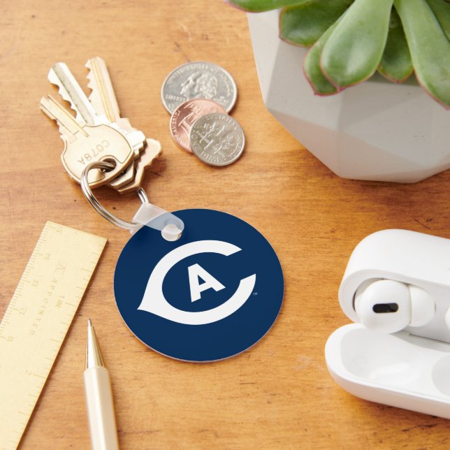 UC Davis C Keychain (Desk)