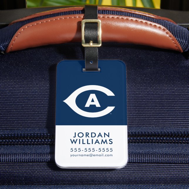 UC Davis C Luggage Tag (Front Insitu 2)