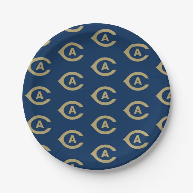 UC Davis C Paper Plates (Front)