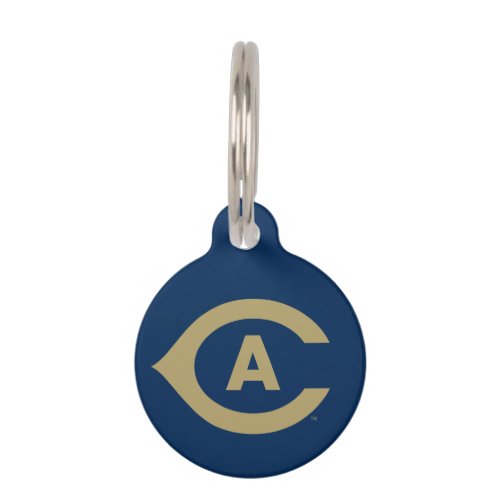 UC Davis C Pet ID Tag