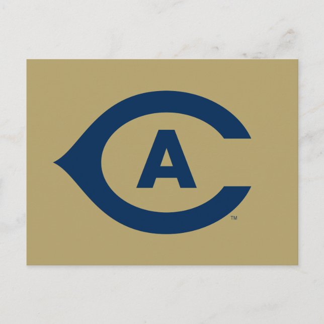 UC Davis C Postcard (Front)