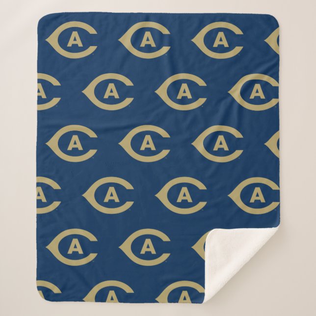 UC Davis C Sherpa Blanket (Front)