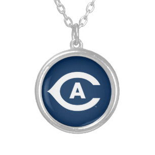 UC Davis C Silver Plated Necklace