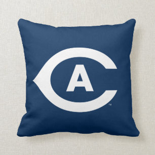 UC Davis C Throw Pillow