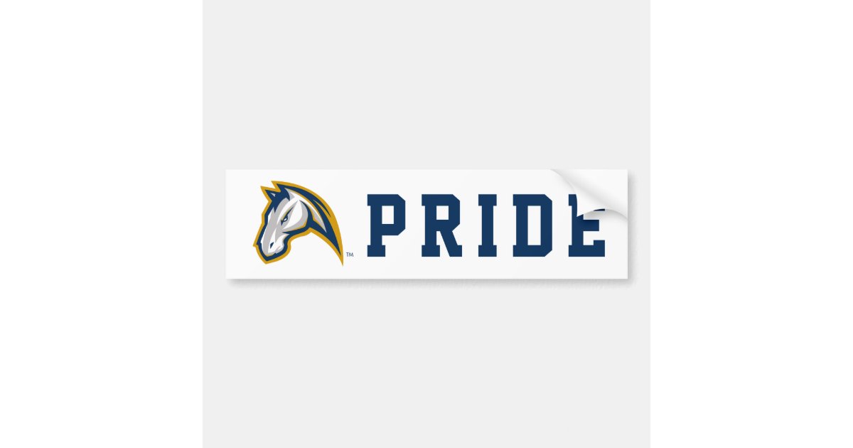 UC Davis Horse Head Bumper Sticker Zazzle