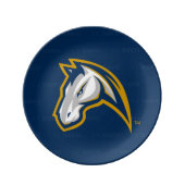 UC Davis Logo Watermark Dinner Plate (Front)