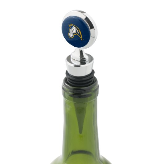UC Davis  Logo Watermark Wine Stopper (Angled)