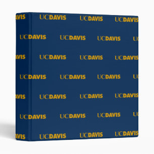 UC Davis Wordmark 3 Ring Binder