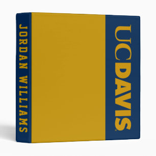 UC Davis Wordmark 3 Ring Binder