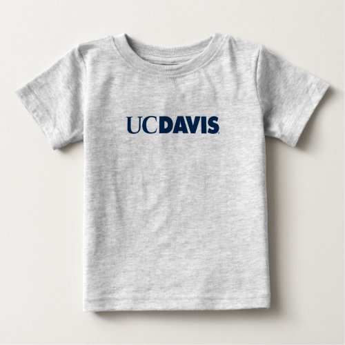 UC Davis Wordmark Baby T_Shirt